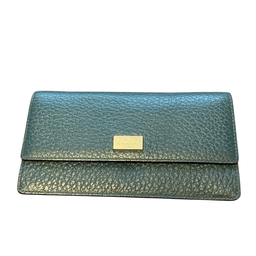 Kate Spade New York Pebbled leather wallet